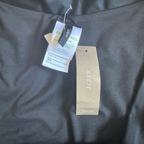 J. Crew NWT Cross-Front Cheeky Plus Black Bikini Bottom Size 3X - Picture 4 of 7